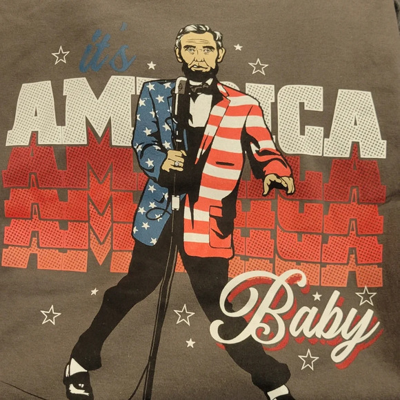 It's America Baby 3xl - Charocoal Color - Picture 3 of 4